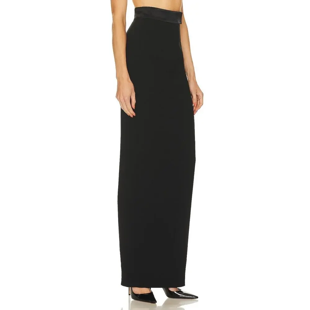 SAU LEE Indya Midi Skirt - 2 - Black